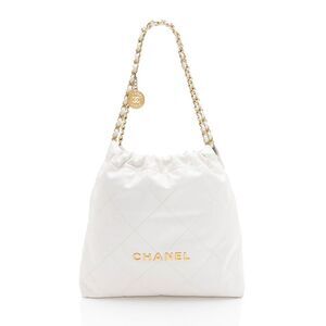 Chanel Shiny Calfskin Chanel 22 Medium Shoulder Bag